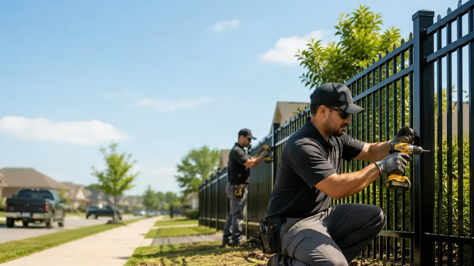 Metal Fence Installation in Stuart, FL
